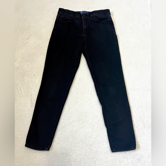 Democracy "Ab"Solution Charcoal Black Skinny Jean - Size 8 (29") - Picture 2 of 10